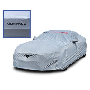 Ford Mustang Car Cover - Ford Racing - Nextec Encapsulation - Gray - `15-`19
